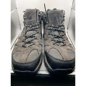 Mens Men's Khombu Boots 11 Leather Accents Hiking Work Outdoor Shoes Camping